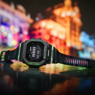 ∣聊聊可議∣CASIO 卡西歐 G-SHOCK 夜光迷彩 城市夜景系列藍芽手錶 GBD-200LM-1