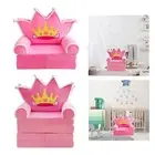 Kids Foldable Sofa Bed Folding Chair Cute Washable Soft Fold Out Couch Princess