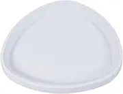 ViaGasaFamido Ceiling Light, Ceiling Light Modern Dimmable Minimalist 3 Color Temperature Oval Triangle LED LED -Bush Lamp with a Remote Fixes (White)