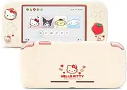 Kuitmor Protective Case for Switch Lite,Anti-Scratch Protective Shell,Soft Silicone Cover Case for Switch Lite 2019 with 2 Thumb Grip Caps