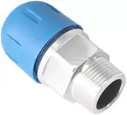 3/4" x 3/4" Rapid Air FastPipe MNPT Adapter F1118 Compressed Air Piping Piece