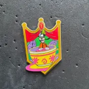 Disney Pin Goofy Tea Cups Fantasyland Crest Mystery Series 2024
