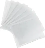 CHICAMPERA 10Pcs Transparent Adhesive Label Card Holders Self Sticking Card Pouches for Desk Wall Journals Versatile Storage for Business Cards and Index Cards