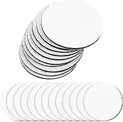 SOLUSTRE 30Pairs Double Sided Hook Loop Tape Pads for Carpet Bed and Sofa Non Slip Removable Washable Adhesive Pads for Furniture Protection and Floor Cushioning