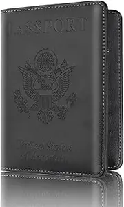 [CHUAN boutique] American Passport Holder Passport Protective Cover Anti-Magnetic Passport Cover Ticket Holder Card Ultra Thin Cover