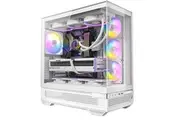 Antec C7-ARGB ATX,E-ATX Panoramic 270 View, USB-C, 4x ARGB PWM Fans. Side Radiator. RTX 5090, 9700x Back Connect MBs, Flip Door, White Case C7-ARGB-W