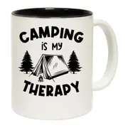 Camping Is My Therapy Mug Cup