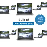 Bulk of 10x Dell Latitude 5400 14" Touch Laptop i5-8265U 3.9GHz 256GB 8GB RAM - Refurbished (Grade B)