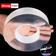 NEW Extra Strong Adhesive Double Sided Heavy Duty Super Clear Tape As Seen On TV