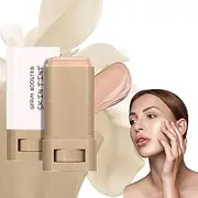Foundation Stick Beauty Balm Serum Boosted Tint, Solid Tinted Moisturizing Serum Contour Foundation Face for Women, Natural Finish Makeup (05, 1 in)