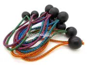 (12pc) 6" COLOR Ball BUNGEE Cord Tarp Bungee Tie Down Strap Bungi Canopy Straps