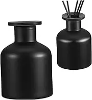 Outanaya Bulk Reed Diffuser Bottles 2 Pack Empty Glass Containers for Aromatherapy