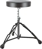 Wmqbjta Drum Throne Padded Seat Drum Stool for Guitar Performers Exercise