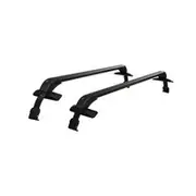 Universal Car Roof Rack Cross Bars 90cm Aluminium Adjustable Lockable 45kg Clamps