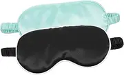 SOPOTUTU 2Pcs Breathable Sleeping Eye Masks Assorted Color Travel Blindfolds for Home Use for Blocking Light and Enhancing Sleep Quality for Overtime Workers and Travelers