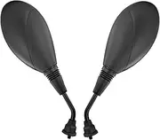 Motorcycle 8mm GY6 Scooter Rearview Mirrors for TaoTao Znen Lance Peace JCL Roketa Jonway Bashan 50cc 70cc 110cc 125cc 150cc ATM50 CY50A Chinese Moped Honda Elite 50 Bike