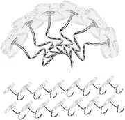 CIMAXIC 200pcs DIY Decorative Sewing Pins Spiral Head Iron Needles for Craft Projects Corsage Making and Quilting Transparent Storage Container Included