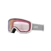 Giro Millie Women's Snow Goggles, White & Grey Chute Frame, Vivid Infrared Lens