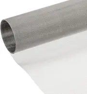 uxcell 40 Mesh Woven Wire Mesh 15.7" x 47.2" (120 x 40cm) 304 Stainless Steel Filter Screen Sheet for Industrial Machinery Filtering Powder Fine Particles, 0.45mm Hole