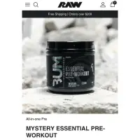 在飛比找蝦皮購物優惠-Raw Cbum Essential Pre Workout