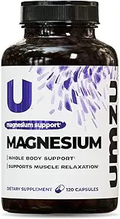 Daily Magnesium - Magnesium Nutritional Supplement to Support Healthy Energy Levels, Nutrient Absorption, and Sleep - 120 Capsules - 30 Servings