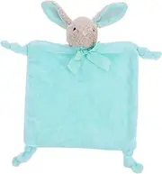 Zerodeko Newborn to Toddler Rabbit Shaped Baby Pacifying Towel Soft Crystal Velvet Promotes Touch Visual Development