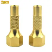 2X Tire Air Ch Uck Screw Heavy Duty On Tire Air Ch Uck For Tire Inflator Gauge