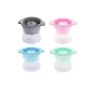 4PCS Whiskey Cocktail Sphere ICE Ball Mold Cube Maker Jelly Silicone Mould Set
