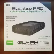 Glyph Technologies 8TB Blackbox PRO External HDD NEW Free Ship!