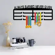 Medal Display Hanger Wall Mounted Hook Trophy Shelf Sport Rack Holder Device