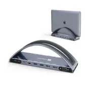 TobenONE USB C Docking Station Dual Monitor for MacBook Pro/Air, USB C Dock D...