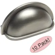*10 Pack* Cosmas Cabinet Hardware Antique Silver Cup Handles Pulls #4310AS