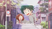 Anime izuku midoriya ochaco uraraka Playmat Gaming Mat