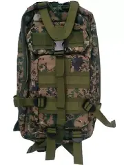 Mountain King - Hiking Backpack 30L Army MOLLE, Extreme Water Resistant