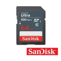 在飛比找蝦皮購物優惠-SanDisk Ultra SDXC UHS-I 64GB(