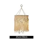 Boho Woven Pendant Light Shade Lampshade for Offices Corridors Multipurpose