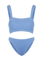 Hunza G Xandra Seersucker Bikini - Light Blue - One Size ONE SIZE
