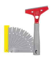 Razor Blade Scraper, 4" Scraper Tool with 10 Scraper Blades,Paint Scraper Tool