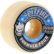 Spitfire Formula 4 99d Conical Full 58mm White Skateboard Wheels (Set of 4)