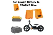 Stacyc Battery Adapter to Dewalt 18V Battery 12" & 16" Balance Bikes