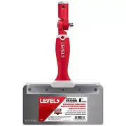LEVEL5 8" Offset Drywall Taping Knives, Stainless Steel w/ FLEX Blade | 5-381