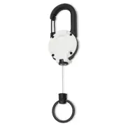 1 PC Retractable Key Tool Holder Split Keyring Backpack Buckle Accessories