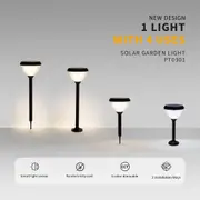 Outway 4x Solar Lawn Light 4-in-1 Outdoor Garden Lights Path Waterproof Lamp