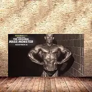 Dorian Yates Poster Muscle Man Bodybuilding Poster Workout Poster Home Gym Decor Exercise Motivational Quote Art Prints Inspirational Wall Art Gym Poster 0315210