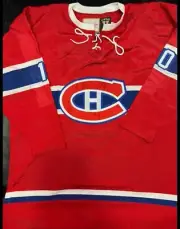 Mitchell & Ness Authentic Montreal Canadiens 1972-73 Lefleur #10 Jersey Size 56