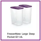 TUPPERWARE FREEZER MATE DEEP POCKET 1.4L [2 PCS]