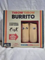 ThrowThrow Burrito A Dodgeball Card Game Throw Burritos At Your Friends & Family