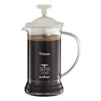 在飛比找樂天市場購物網優惠-金時代書香咖啡 TIAMO 多功能法式玻璃濾壓壺 300cc