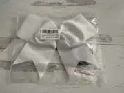 NWT White Cheer Bow can be used for Graduation Cap Decor