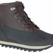 MERRELL Men's Alpine Brevig Polar Waterproof Boot Espresso USM size 10.5 NEW